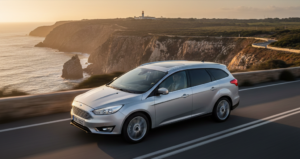 Ford Focus SW usada, carrinha familiar com consumos baixos e excelente dinâmica de condução em Portugal.