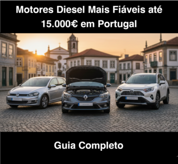 Seleção dos motores diesel mais fiáveis até 15.000€ no Stand Anjus.