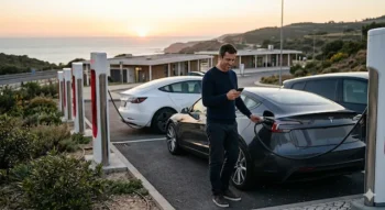 Qual a autonomia de Tesla Model 3 Standard do ano 2020 ao ano 2025